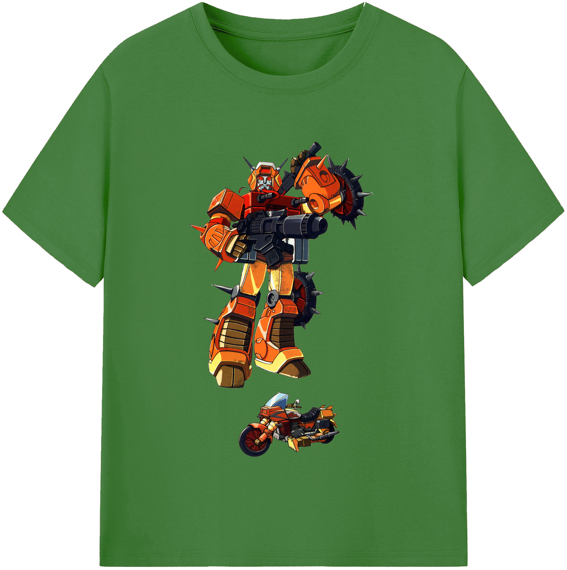 （画像用）  レディースカジュアルプリントTシャツ（綿100％）